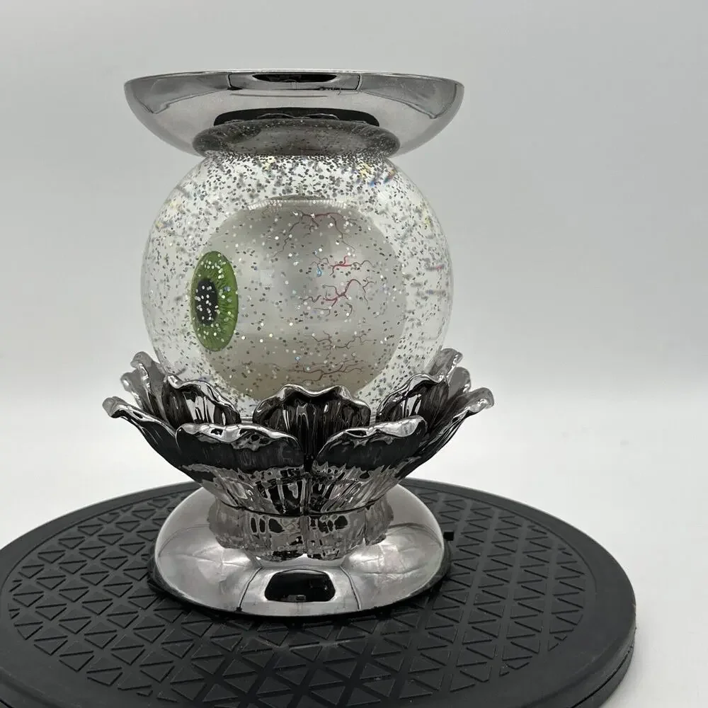 2022 Bath & Body Works Halloween WATER GLOBE EYE Pedestal Candle Holder